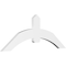 Ekena Millwork Archdale Architectural Grade PVC Gable Bracket, 60"W x 22 1/2"H x 2"D x 6"F, 9/12 Pitch GBP060X23X0206ARC00 - alternate 1